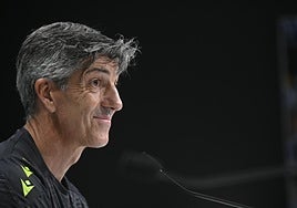 Así ha sido la última rueda de prensa de Imanol Alguacil en Zubieta