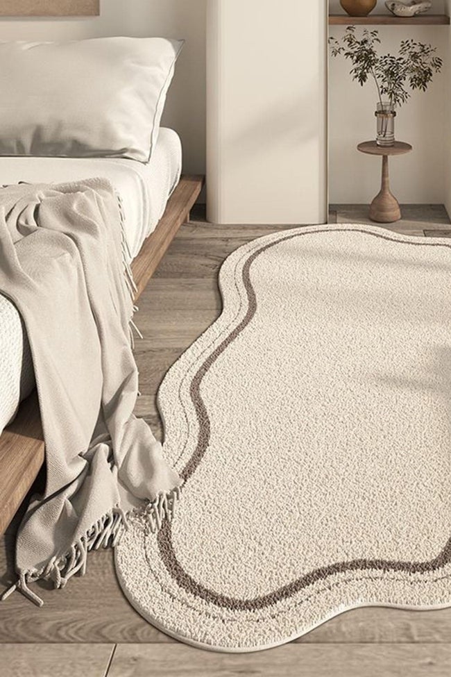 Alfombras con formas inimaginables.