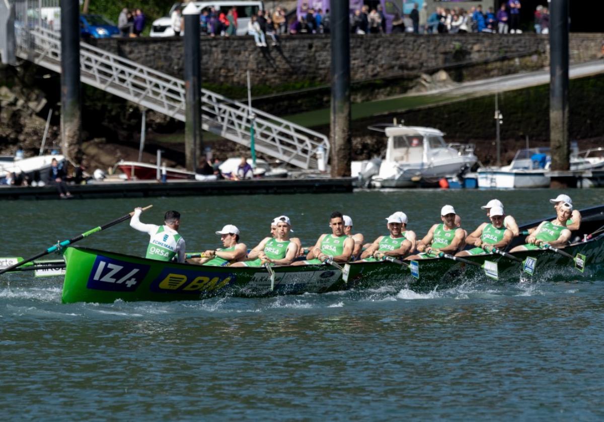 ORSA-Hondarribia completa su preparación en la regata de Mutriku
