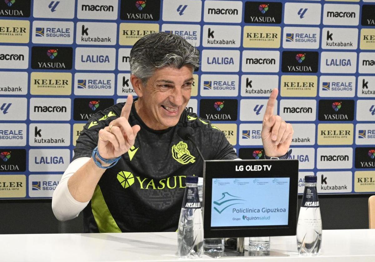 Imanol Alguacil: «Lo he intentado hacer de la mejor manera posible»