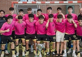 El equipo cadete se ha proclamado campeón de Euskadi.