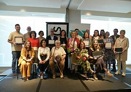 La Federación Mercantil de Gipuzkoa entregó ayer sus reconocimientos anuales a una decena de comercios de todo el territorio.