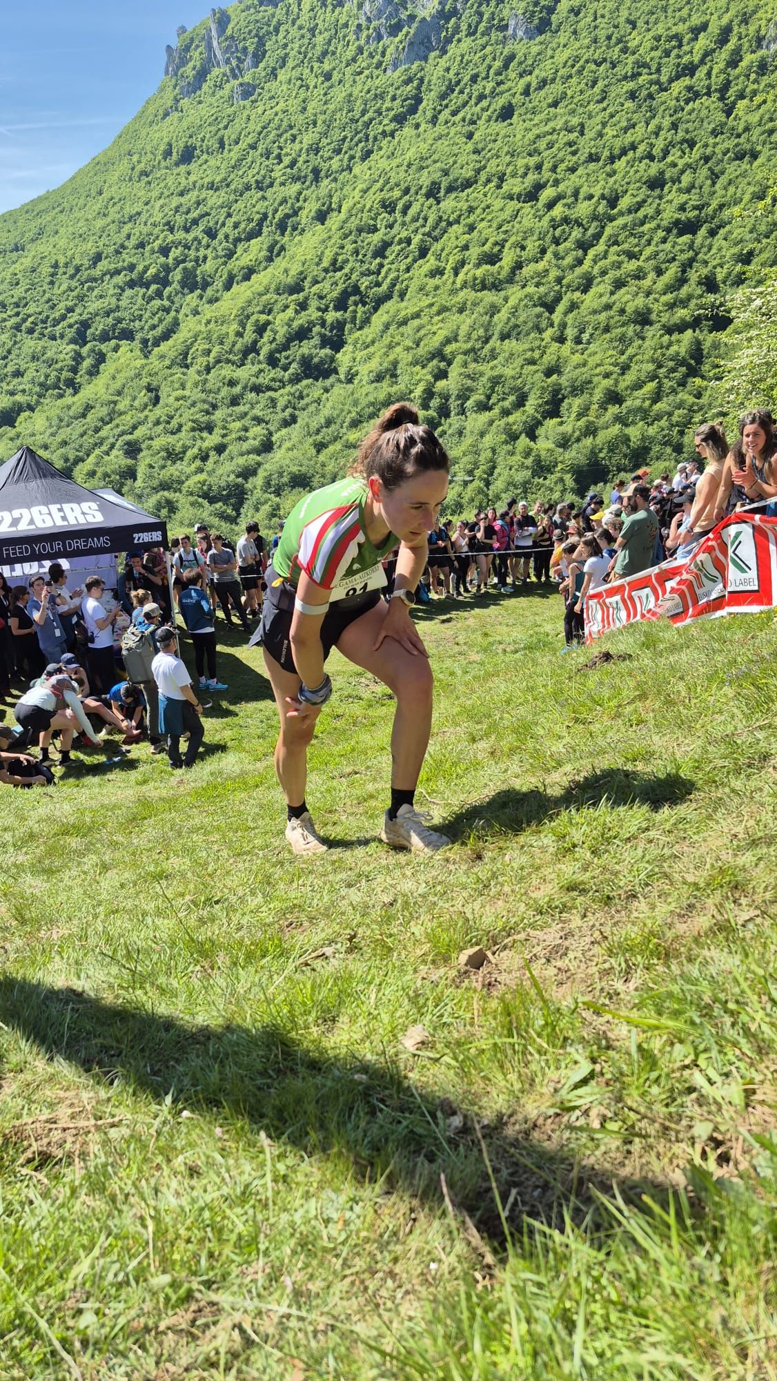 Los corredores, a su paso por Sancti Spiritu