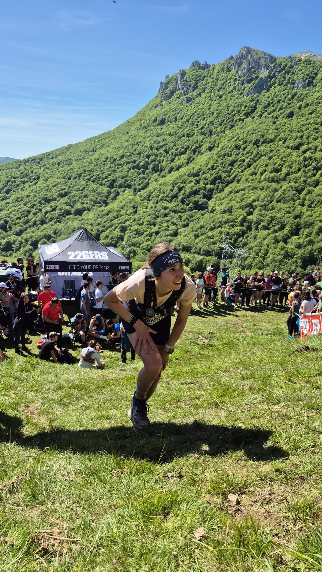 Los corredores, a su paso por Sancti Spiritu