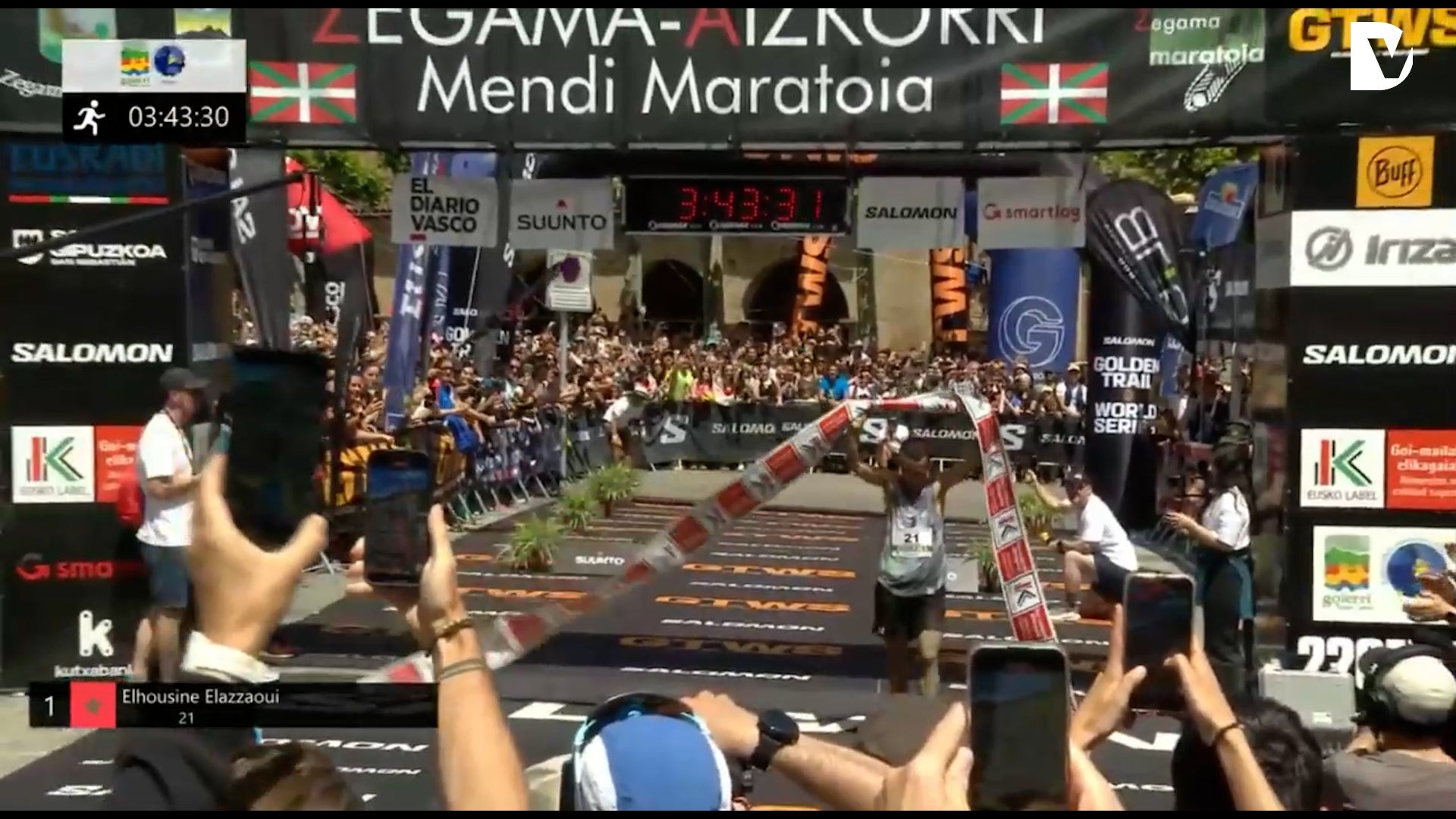 Elhousine Elazzaoui se lleva su primera Zegama