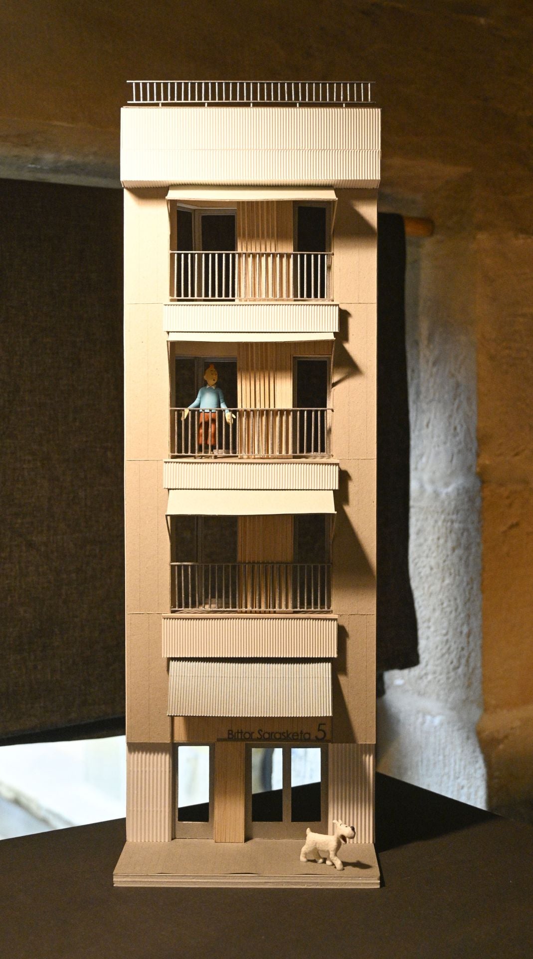 Las maquetas de los primeros alumnos de modelismo en imágenes