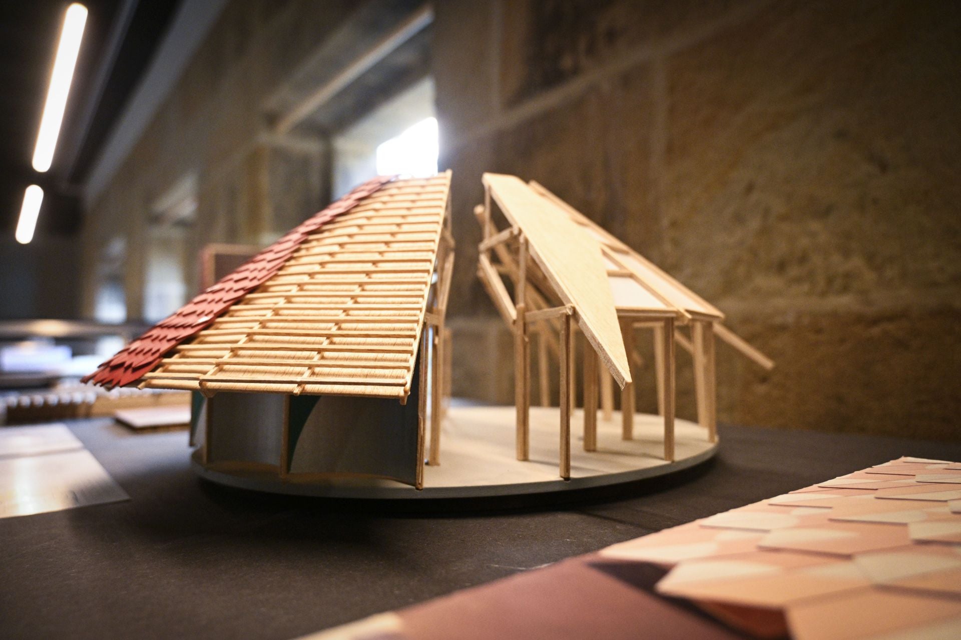 Las maquetas de los primeros alumnos de modelismo en imágenes