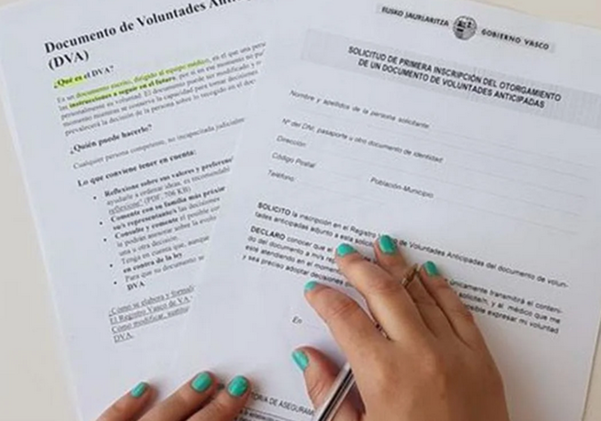Así se puede formalizar el testamento vital