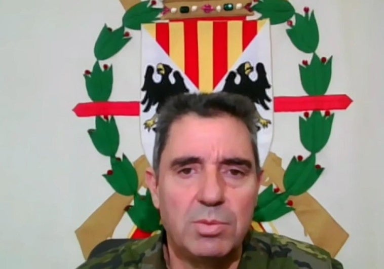 Jaime Ferrer. Jefe de la Plana Mayor del Regimiento de Infantería «Tercio Viejo de Sicilia, 67»