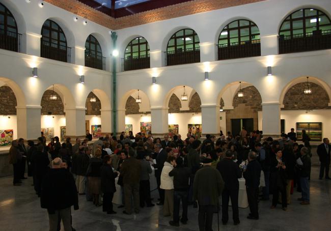 Inauguración del centro municipal de cultura en 2007.