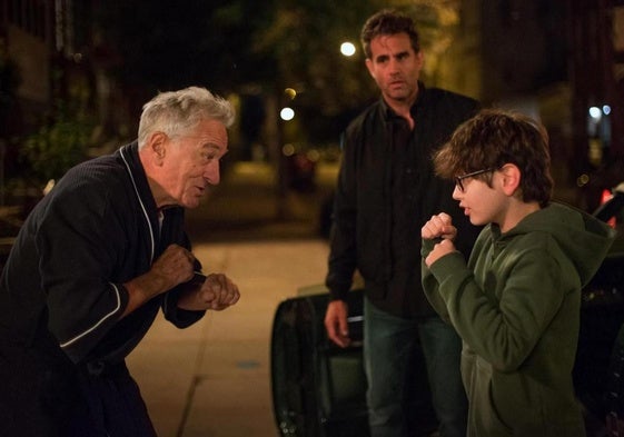 Robert de Niro, Bobby Cannavale y William Fitzgerald: tres generaciones de 'Una función inesperada'.