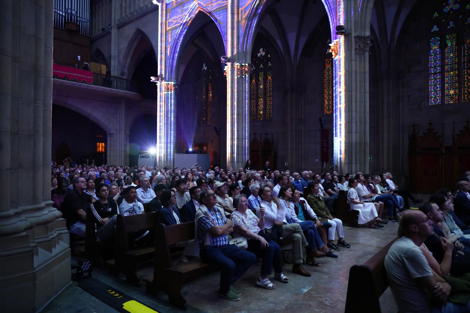 'Luminiscence', un recorrido de de luz y sonido por la historia de San Sebastián