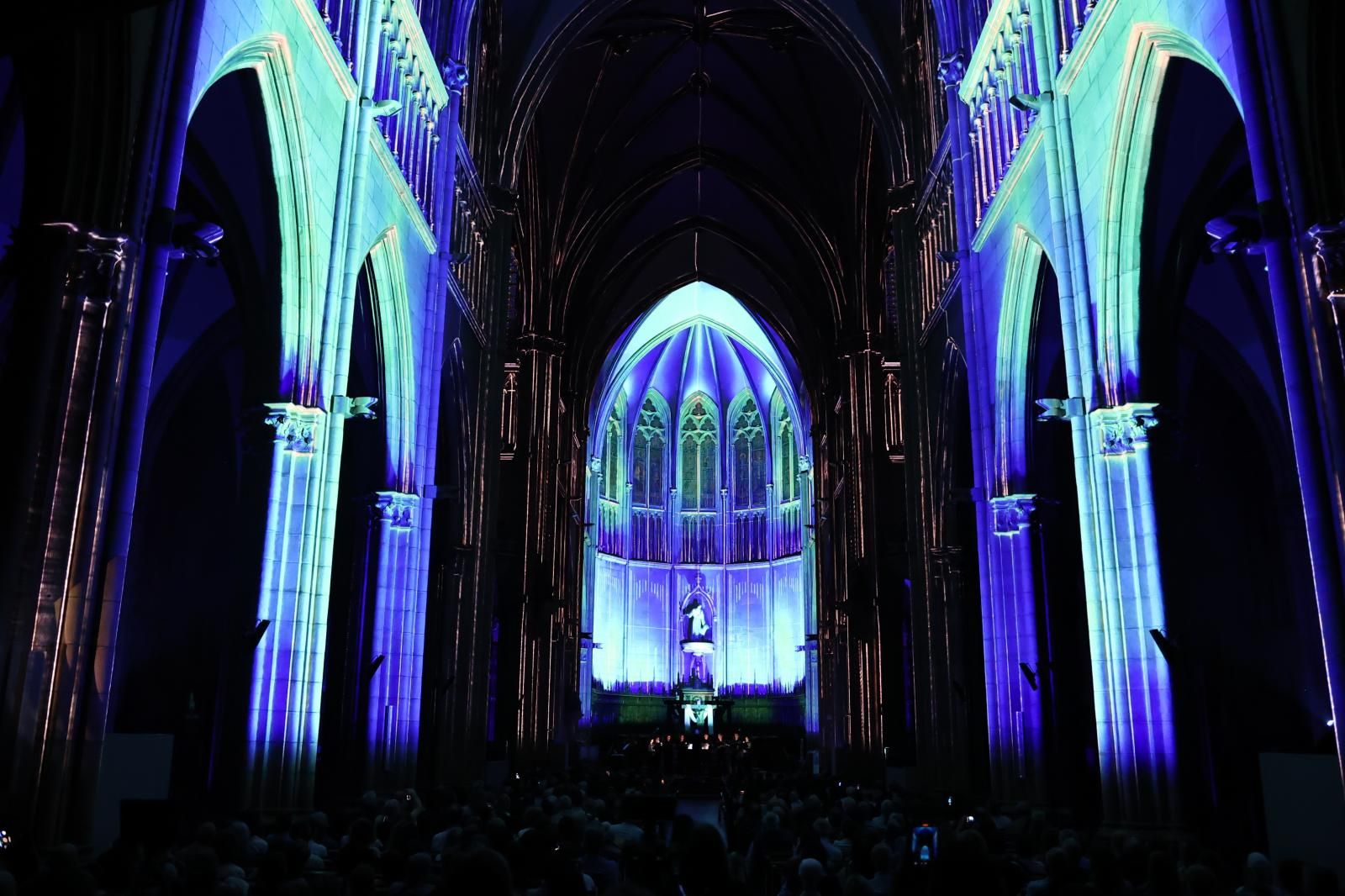 'Luminiscence', un recorrido de de luz y sonido por la historia de San Sebastián
