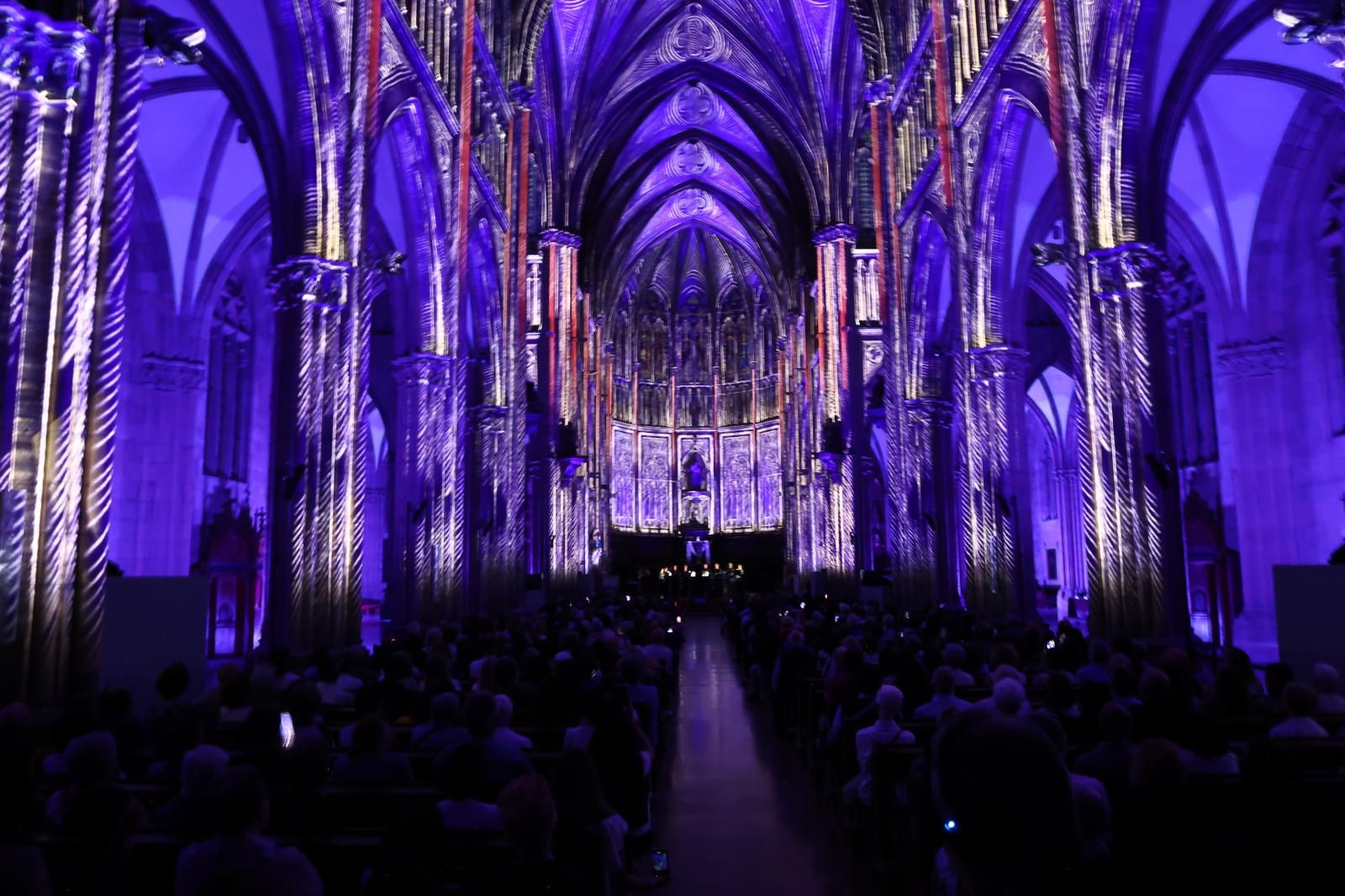 'Luminiscence', un recorrido de de luz y sonido por la historia de San Sebastián