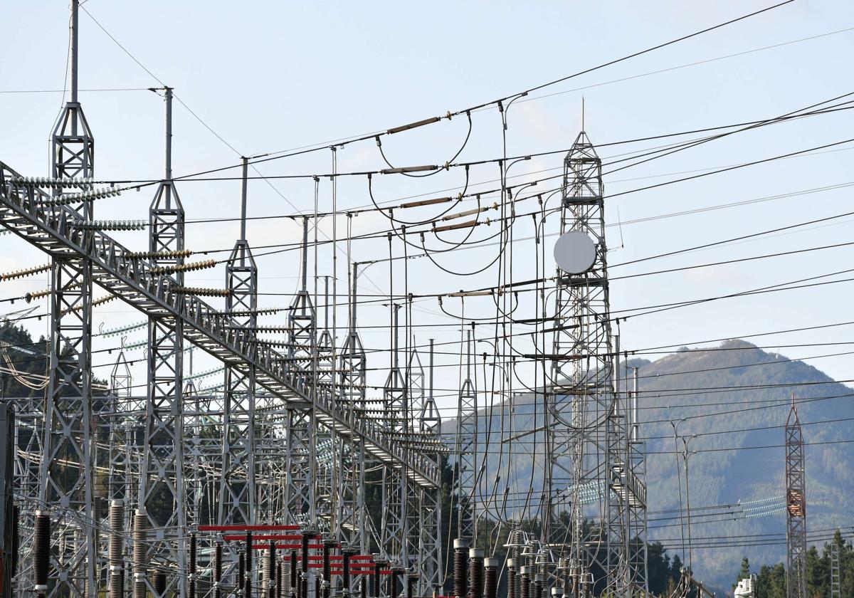 Subestación eléctrica de Ezkio-Itsaso.