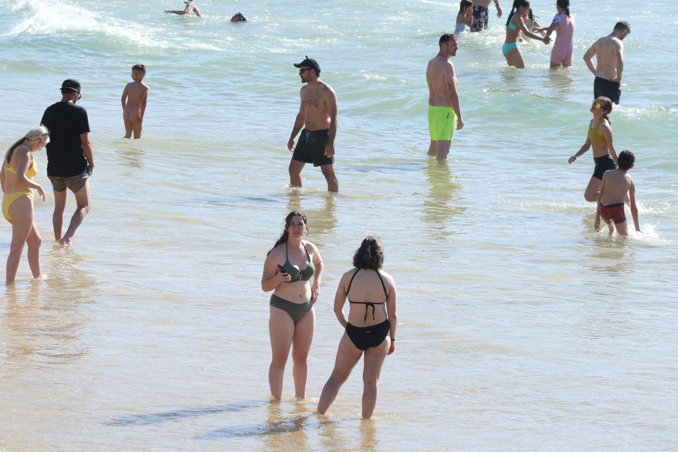 Playas a rebosar
