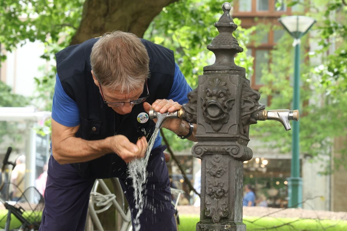 Los guipuzcoanos disfrutan del calor