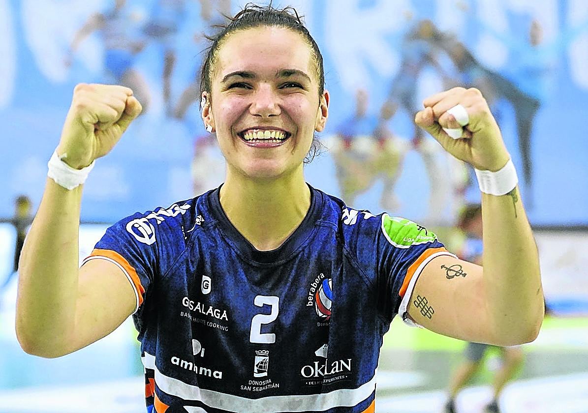 Elba Álvarez está deseando conquistar la primera Liga con el Bera Bera
