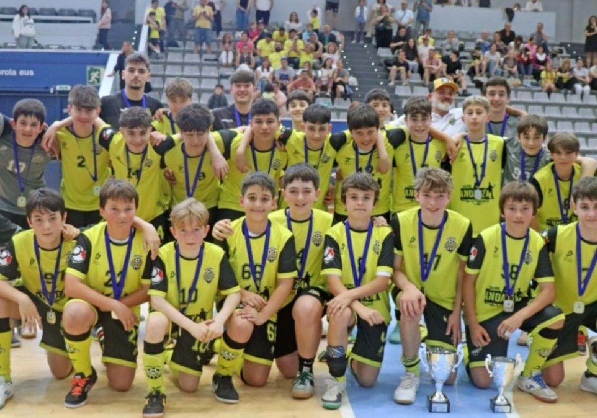Último partido para el cadete del Eguzki en la fase de grupos del Estatal