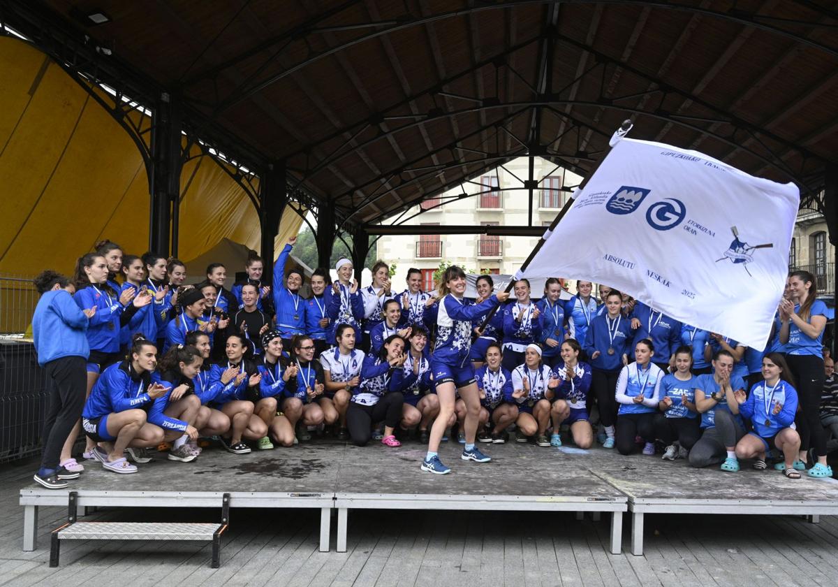 Arraun Lagunak revalida el Campeonato de Gipuzkoa