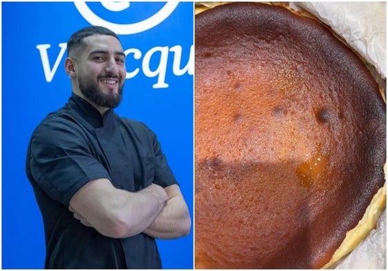 Badr, en la cocina de Vascque en Tanger.