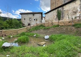 El estanque ya se encuentra funcional en la zona.