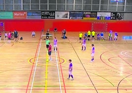 Kontrako markagailuari buelta eman eta finalera sartzea lortu zuten ibartarrek.