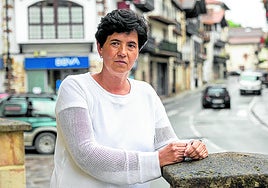 Fatima Román, este martes en Bera.