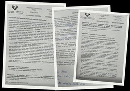 Tres de los exámenes de la PAU en Euskadi.