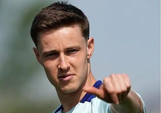 Beñat Turrientes, en esta concentración de la selección Sub-21