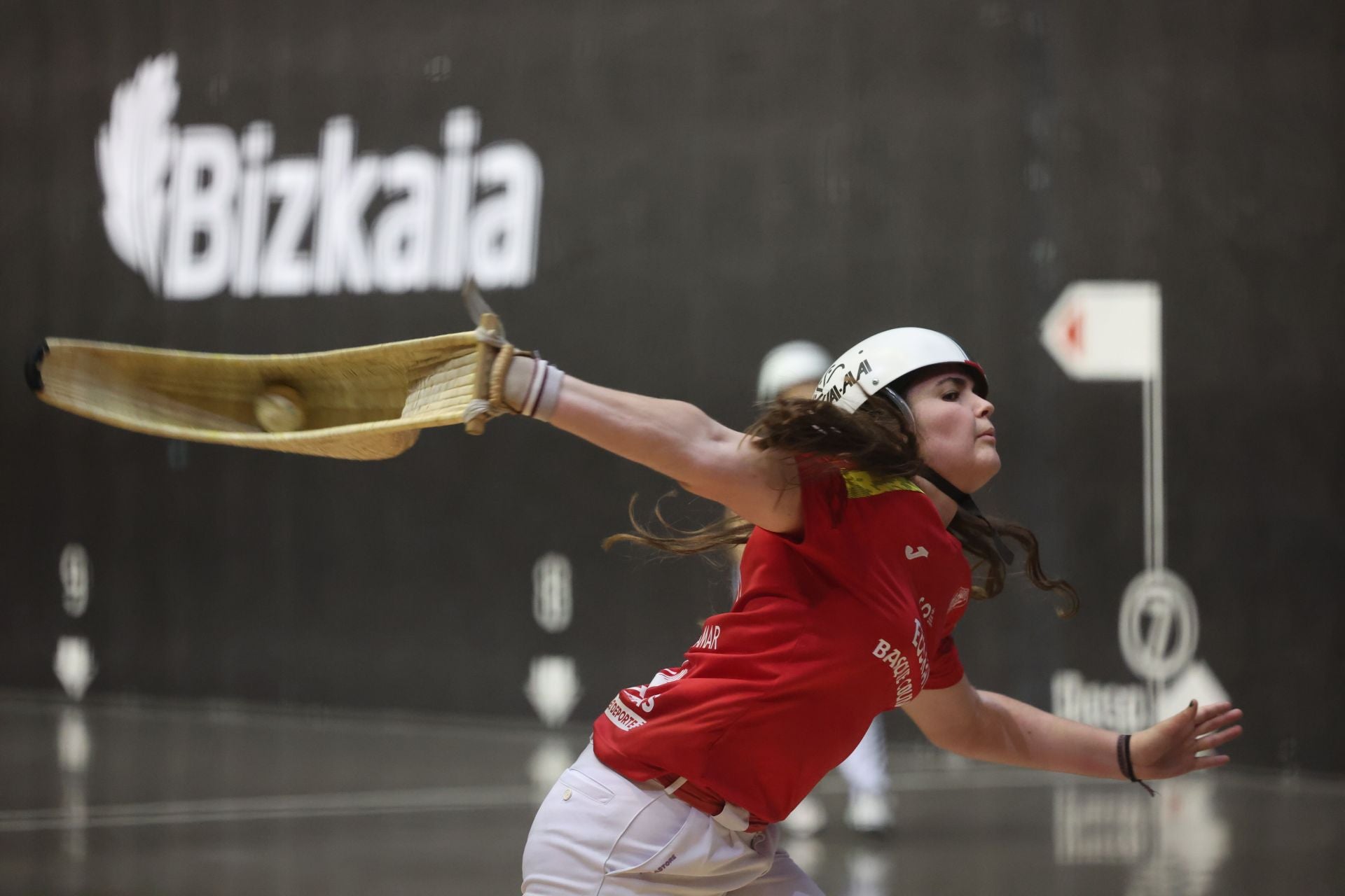 Erika Mugartegui disputa el campeonato con la selección española.