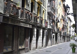 Casi la mitad de los locales vacíos que hay en Tolosa se encuentran en la Parte Vieja.