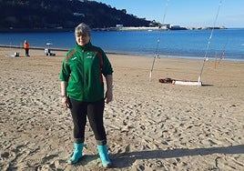 La andoaindarra Gemma Martínez se ha proclamado subcampeona de Euskadi de pesca mar costa.