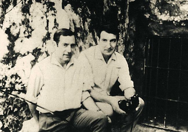 Andoni Albizuri y Rafael Rezabal.