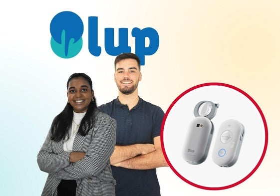 Apurva San Juan y Eneko Calvo, fundadores de LUP.
