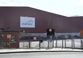 Instalaciones que la multinacional ArcelorMittal posee en Urretxu.