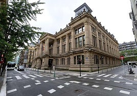 Audiencia Provincial de Gipuzkoa, en San Sebastián.