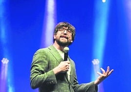 Luis Piedrahita, durante una de sus actuaciones.