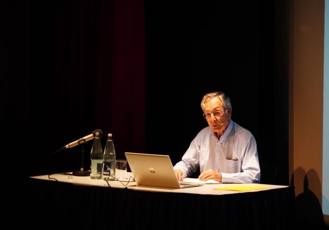 Francisco Tuduri, en la presentación del Topic.
