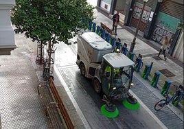La barredora despertador
