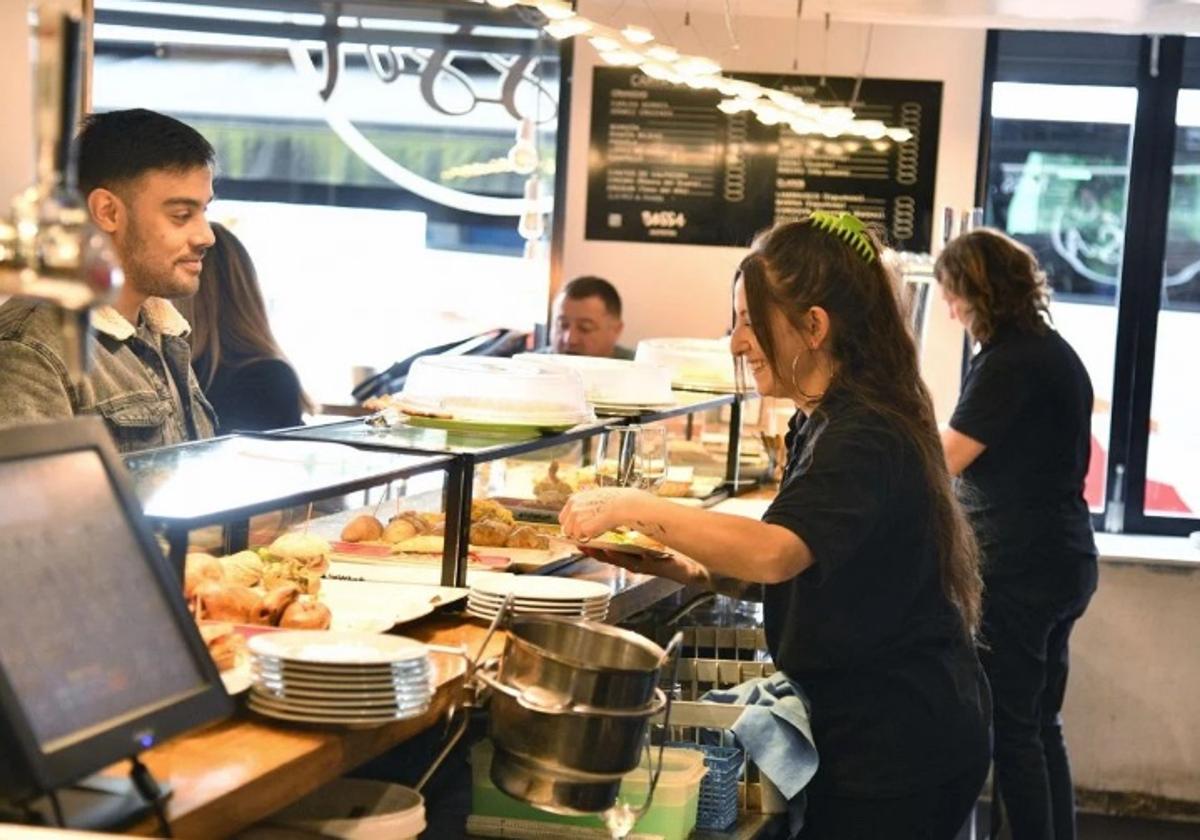 La hostelería es uno de los sectores que ha tirado de la economía vasca en el primer trimestre de 2025.