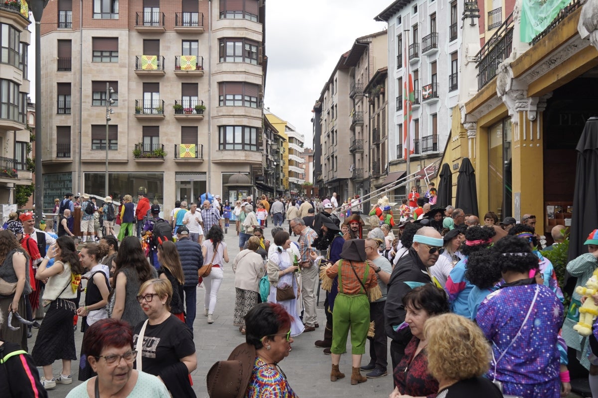 Carnaval callejero en Beasain