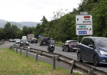 Fallece un motorista de 54 años en un accidente en la GI-636 en Lezo