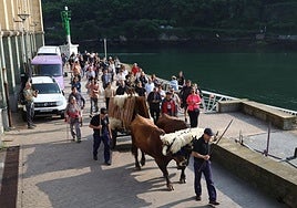 Al paso de los bueyes, la puerta de Aralar parte desde Albaola