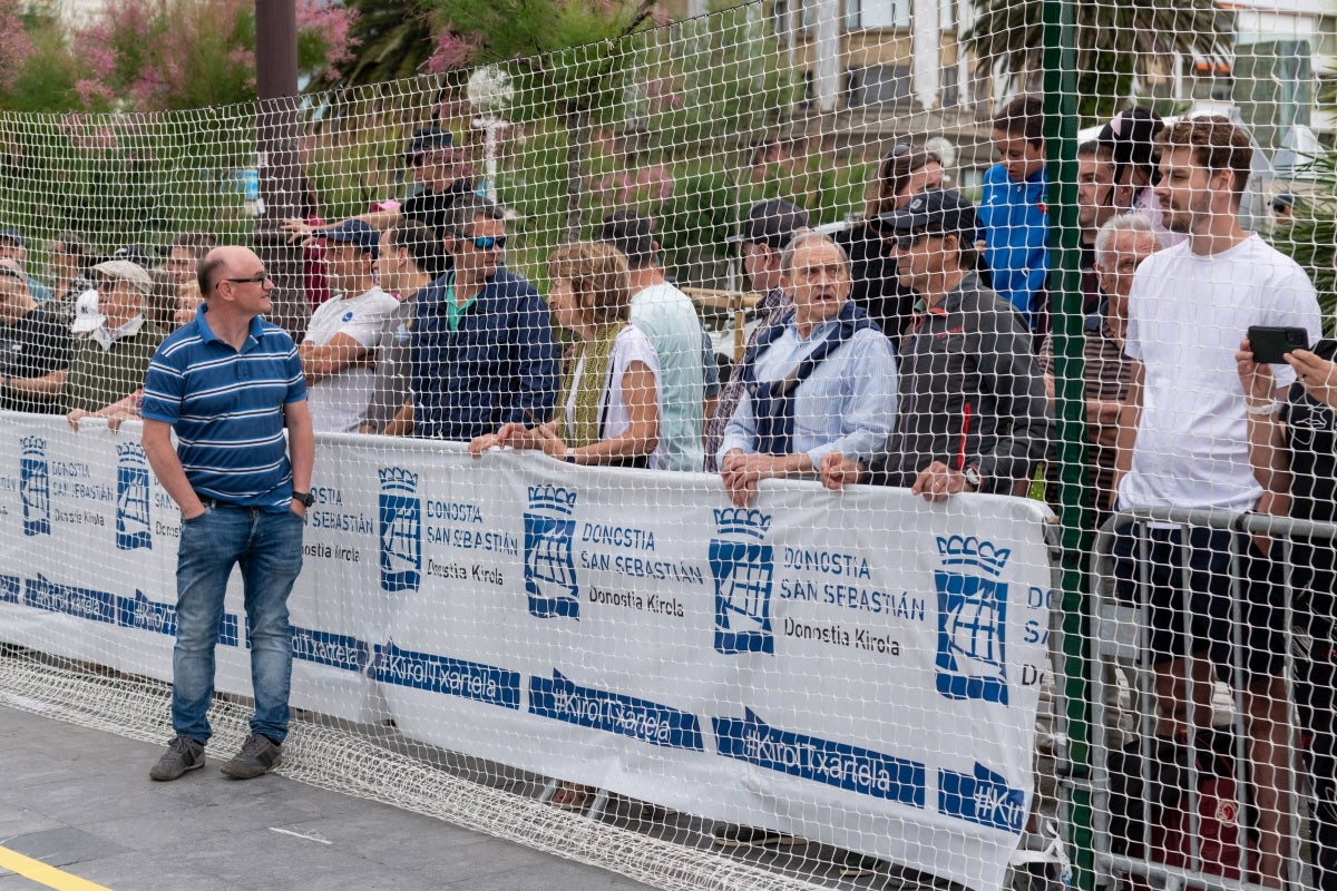 Exhibición de rebote en Alderdi Eder