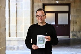 Jon Gerediaga idazlea, 'Izena eta izana' bere azken liburuarekin.