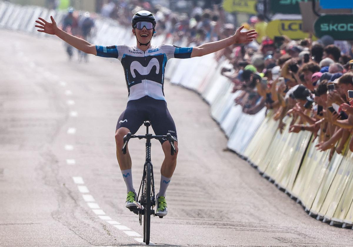 Iván Romeo gana la etapa y es el nuevo líder del Dauphiné