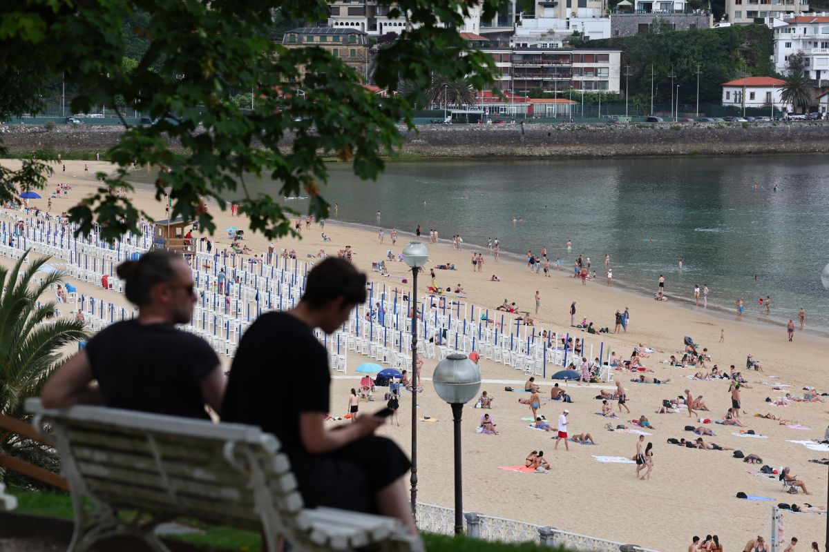La playa antes de la tormenta