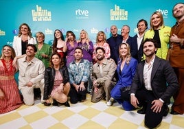 Presentación del programa 'La familia de la tele'.