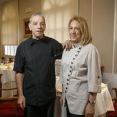 Tomás y Esher, responsables del restaurante Alameda de Fuenmayor.